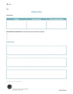 Action Plan - Template